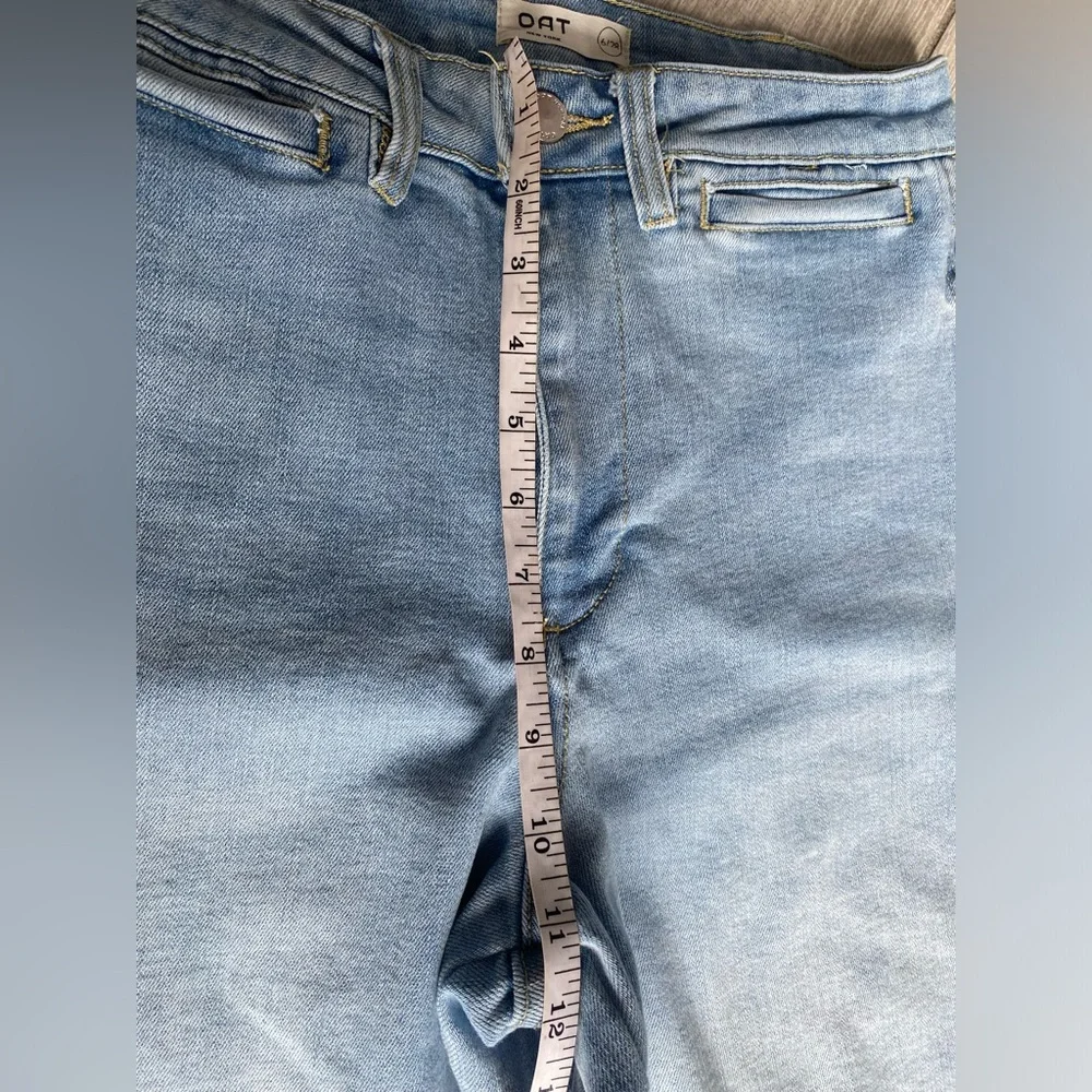 Oat New York Light Blue Wide Leg Jeans - Picture 9 of 14